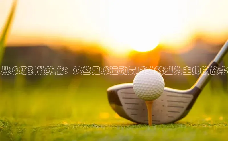 NG28相信品牌的力量官网顺丰从球场到教练席：这些足球运动员成功转型为主帅的故事